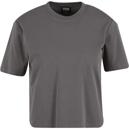 Urban Classics - Sorona Loose Fit Dames Tshirt - M - Grijs