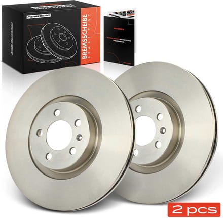 Frankberg 2x Remschijven Vooras voor Audi A1 Sportback GBA 10L