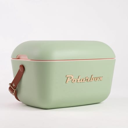 Polarbox Koelbox met Schouderband - Olive Green-Gold - 20 Liter
