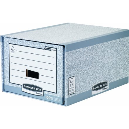 Archieflade Bankers Box A4 System A4 grijs