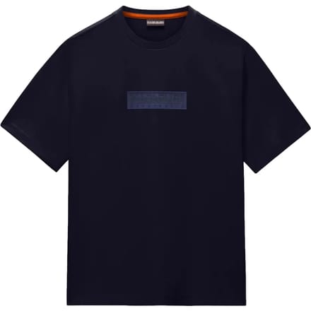 Napapijri S box logo SS 1 - blu marine