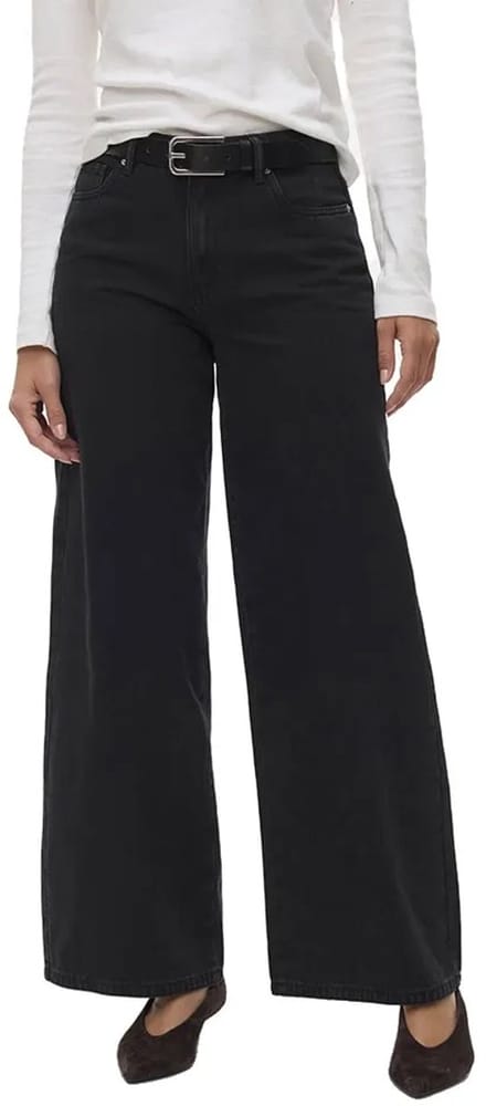 VERO MODA - VMREMY MR WIDE DNM JEANS MIX - Dames - Jeans