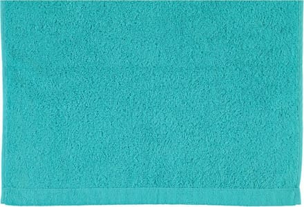 Cawö Lifestyle Uni Washandje turquoise 16x22