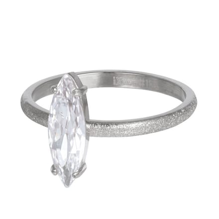 iXXXi vulring Holly zilverkleurig - Maat 20 (gewone ringmaat 22)