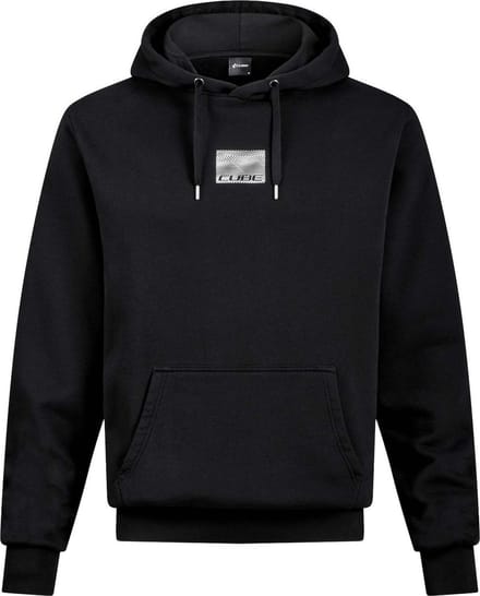 CUBE ORGANIC HOODIE GRID BLACK XL