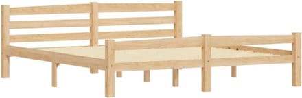 Dubbel Bedframe Massief Hout 180x200 cm Grenen Duurzaam