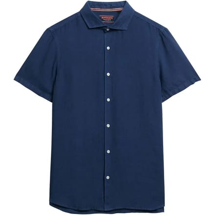 Superdry Vacation Linnen SS Overhemd Heren - Maat S
