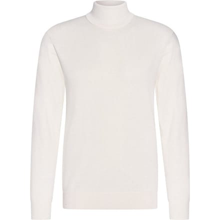 Cappuccino Italia - Heren Sweaters Coltrui Off White - Wit - Maat XXL