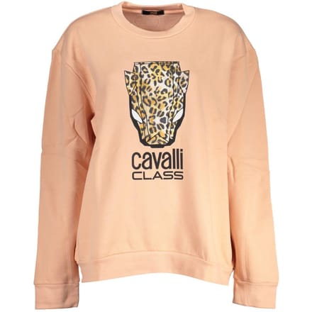 Luipaardprint Sweatshirt met Rondhals
