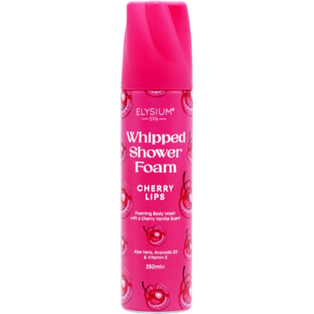 Elysium Spa Cherry Lips Whipped Shower Foaming Body Wash - 250 ml