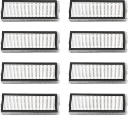 Dailygoods - 8 Stuks HEPA Filters Vervanging voor Stofzuiger