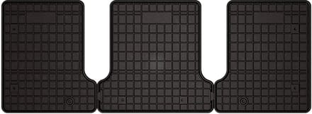Wielganizator SolidPRO - Auto Rubber Matten - 3e Rij - Kia EV9 - Zwart