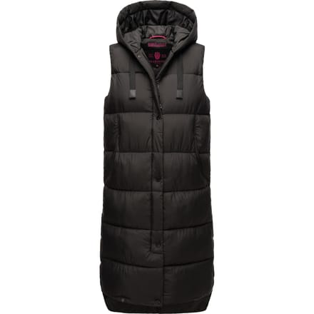 Marikoo Sayorii dames winterbodywarmer – lang, warm & met capuchon