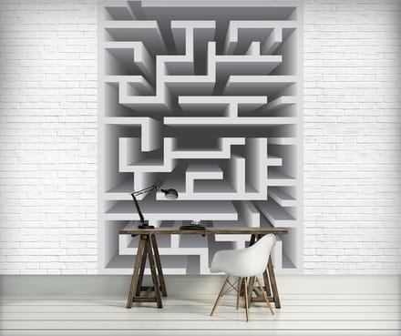 Abstract Pattern Modern Photo Wallcovering