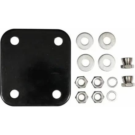 Kryptonite Grondanker Montage Kit 17 Cm Evolution Staal Zwart