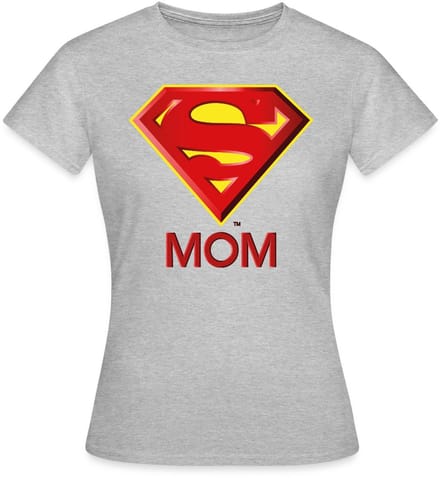 Superman Super Mom Moederdag T-Shirt Dames