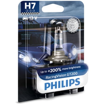 Lamp Halogeen PHILIPS H7 RacingVision GT200 12V, 55W