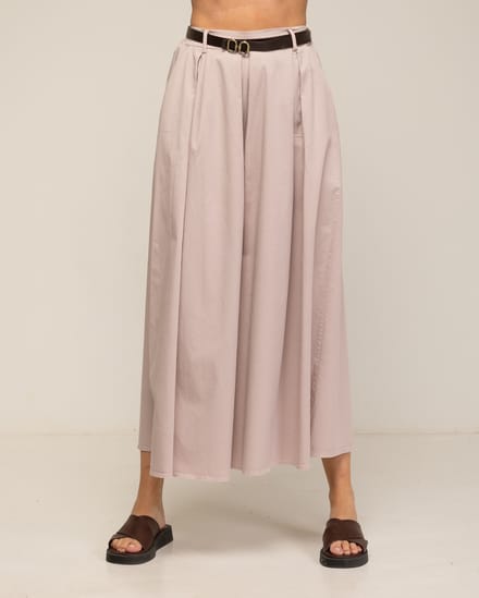 Wijde broek met steekzakken