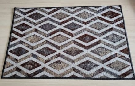 FOTAPIJT - Badmat - Bedrukte deurmat - Binnen - Termo Antislip - 40x60 cm - 5 mm - Wasbaar - Polyamide