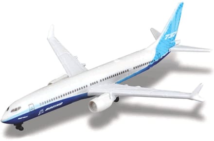 Maisto Boeing 737 Max 10 - Modelauto - Schaal 1:100 - Wit/Blauw