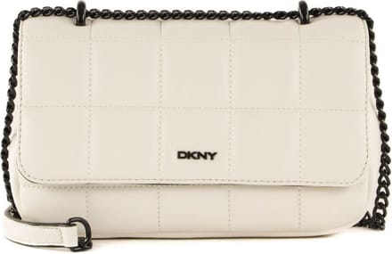 DKNY Schoudertas Avondtas Queenie MD Shoulder Bag White / Black Wit