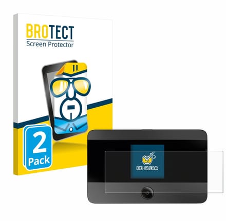 BROTECT - Screenprotector voor TP-Link M7350 - Folie Beschermfolie transparant 2 Stuks