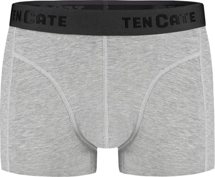 Ten Cate Basics shorty grey melange 2-pack voor Heren | Maat M