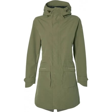 Basil Mosse Dames Regenjas - Olive Green - Maat XS