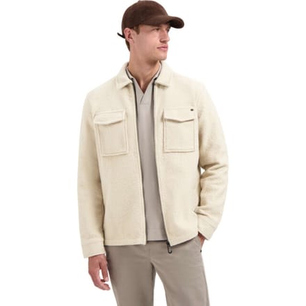 No Excess Overshirt Zipper Wool Look Kit Größe: M | Jacken Outlet | Herren