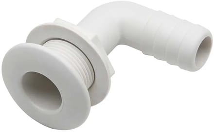 Can-sb 3/4´´ Nylon Elleboog Doorvoer 5 Eenheden Transparant