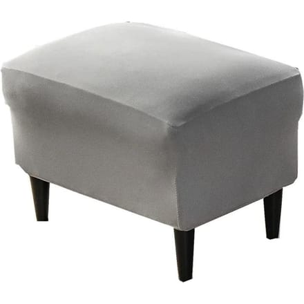 Housse de chaise à dossier King, couleur unie, Jacquard, extensible, housse de protection, inclinée, élastique, aile de canapé, housse de chaise