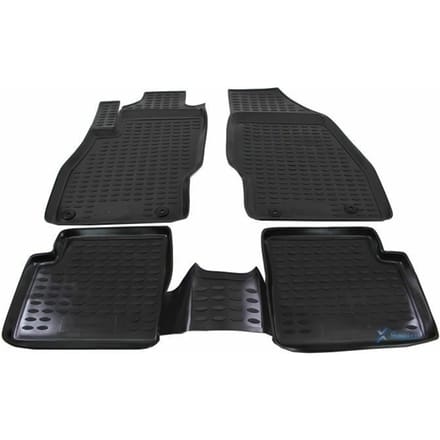 J&J AUTOMOTIVE | Tapis De Sol En Caoutchouc 3D Exclusive Pour Opel Corsa D / E 2006-2019 noir
