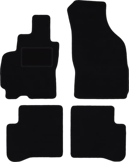 Zwarte veloursmatten voor: Hyundai Atos hatchback (1997-2008)