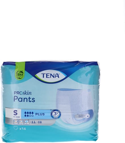 TENA Proskin Pants Plus - Small- 10 x 14 stuks voordeelverpakking