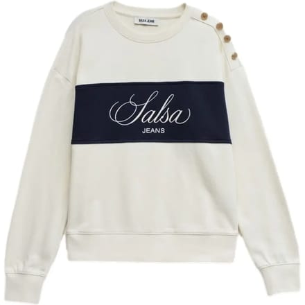 Damessweatshirt met logo Salsa Jeans