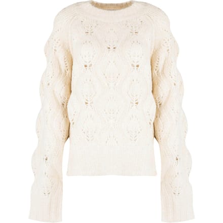 Silvian Heach stoppen Oversize Vrouw beige