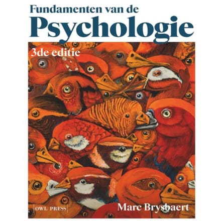Fundamenten Van De Psychologie - Marc Brysbaert