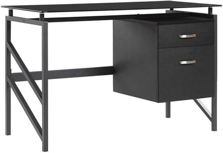 MORITON - Bureau - Zwart - MDF
