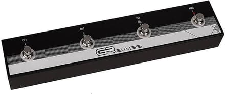 GRBass DUALBOARD voetschakelaar voor DUAL basversterkers