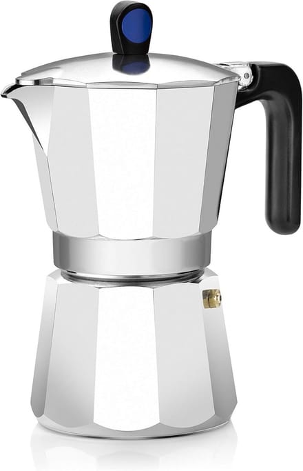 Inductie Espresso Machine - Aluminium Koffiezetapparaat voor 9 Kopjes