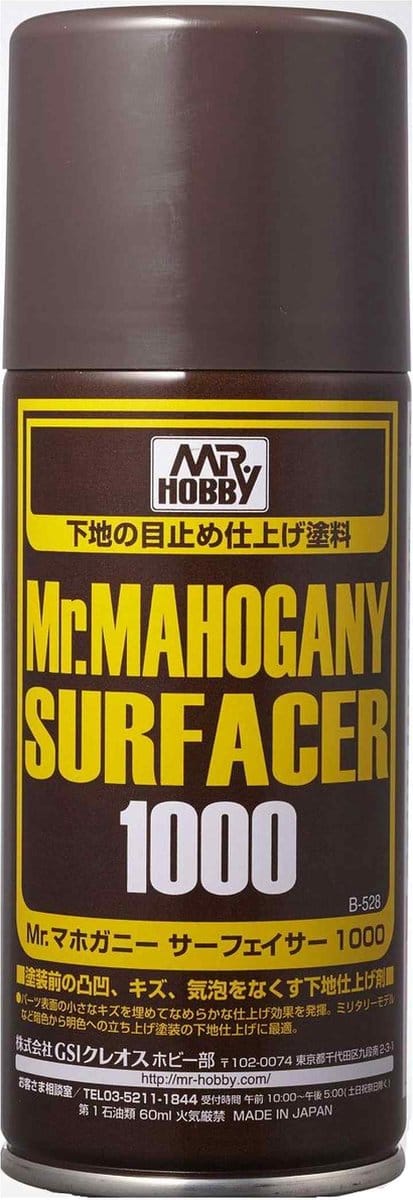 Mr. Hobby Hobbyverf - B-528 Surfr 1000 - Primer Spray - 170ml Verf spuitbus - 170 ml