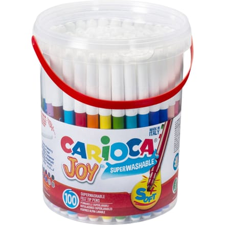 Viltstiften Carioca Joy pot à 100 stuks