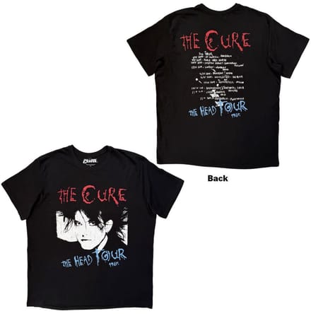 The Cure - The Head Tour '85 Heren Tshirt - XL - Zwart
