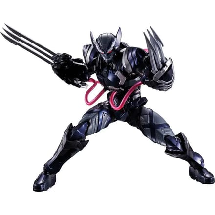Beeldje Bandai Tech-On Avengers S.H. Figuarts Venom Symbiote Wolverine