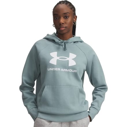 Dames Hoodie Under Armour Rival Fleece Big Logo