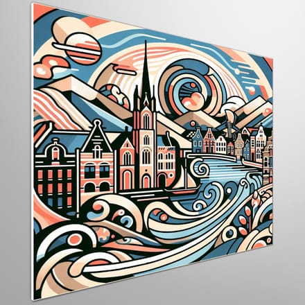 Kunstprint | Wanddecoratie | Forex | 60 × 60 cm