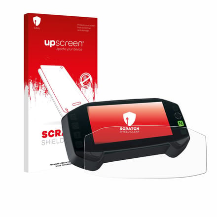 upscreen - Screenprotector voor Suzuki DR-Z4S 2025 - Folie Beschermfolie transparant