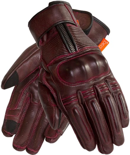 Merlin Glory D3O Heritage Rood Handschoenen - Handschoen