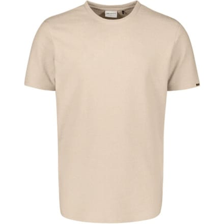 No Excess T-Shirt Crewneck Solid Jacquard Desert  L