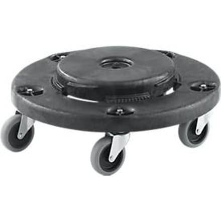 Verrijdbaar onderstel voor Brute container 75 l/121 l/166 l, rond